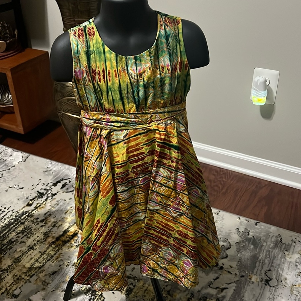 Girls Ankara dress with Tutu for any occasion size 3T-5T